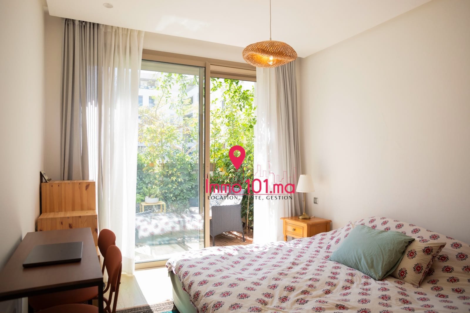 Location appartement meublé à l’Orangeraie Souissi SILAM2515